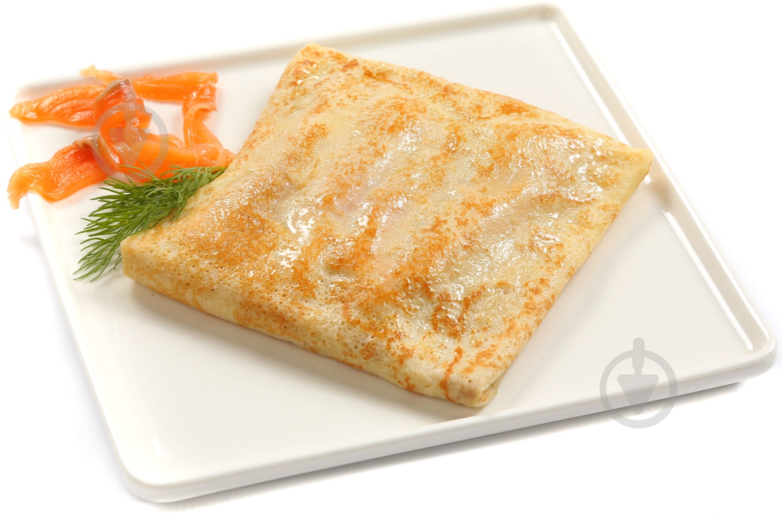 Блины с лососем с/с и творогом 210 г - фото 1