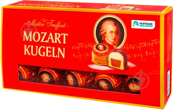 Конфеты Maitre Truffout Mozart kugeln 200 г - фото 1