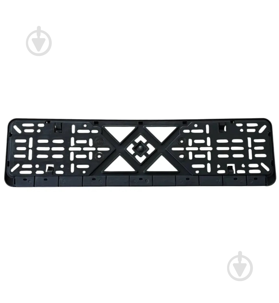 Рамка под номерной знак Poputchik пластик с объемными буквами Dacia (2 шт.) - фото 3