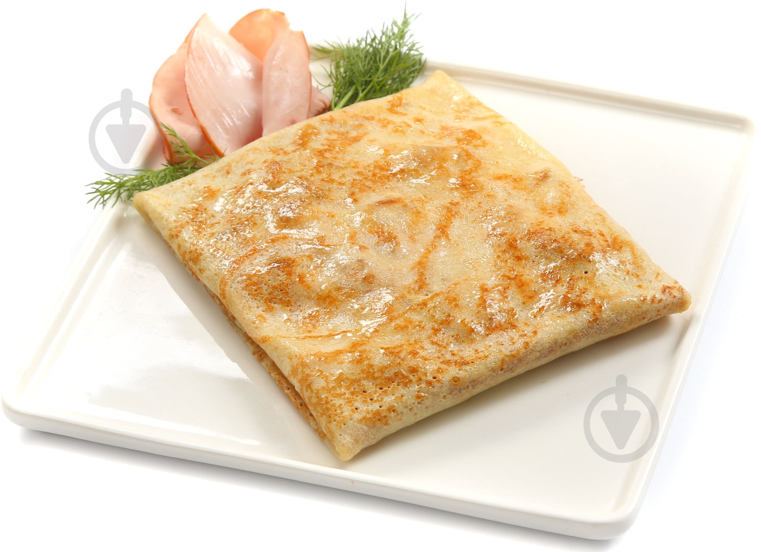 Млинці з куркою та шинкою 210 г - фото 1 Млинці з куркою та шинкою 210 г - фото 1