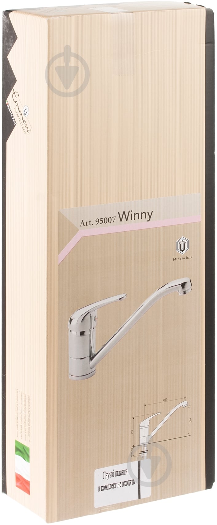 Смеситель для кухни Emmevi Rubinetterie Winny CR95007 - фото 3