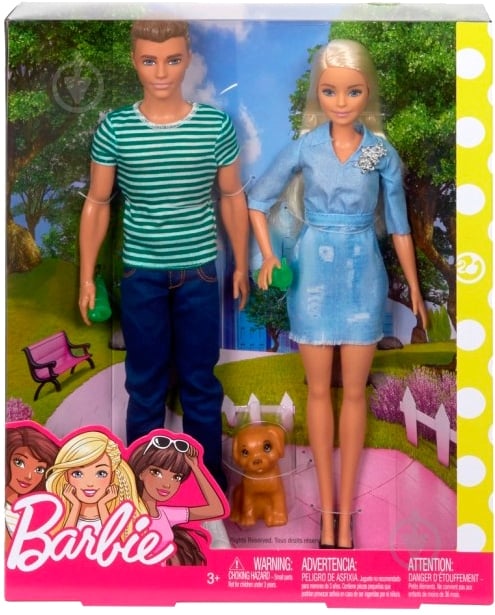 Набор Barbie Барби и Кен FTB72 - фото 1 Набор Barbie Барби и Кен FTB72 - фото 1