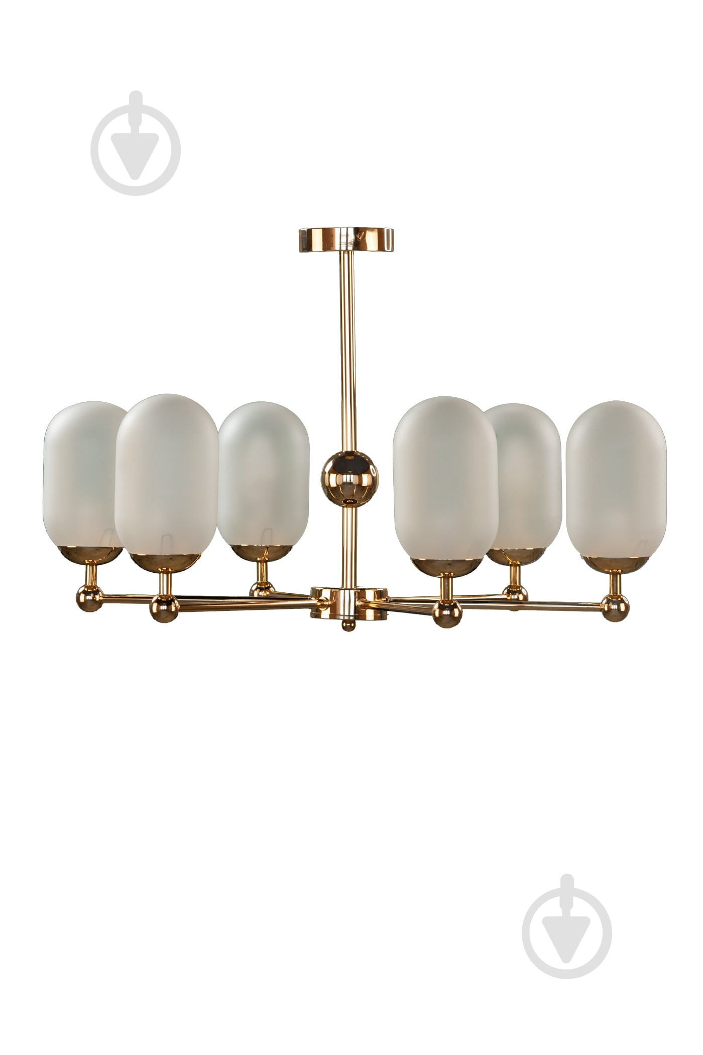 Люстра підвісна Right Selection 6x60 Вт E14 золотий RS-464-6-LuxGold - фото 1