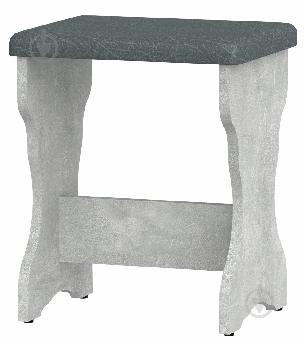 Табурет Компанит Т-2 серый / ателье светлое - фото 1