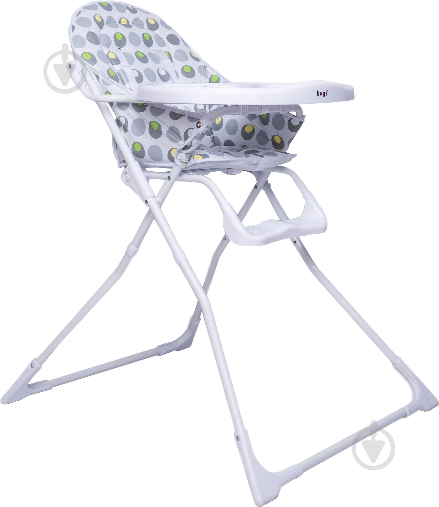 Стульчик для кормления Bugs Smart белый - фото 2