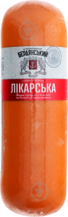 Колбаса Бердянські ковбаси Докторская 400 г 4820165400141 - фото 1