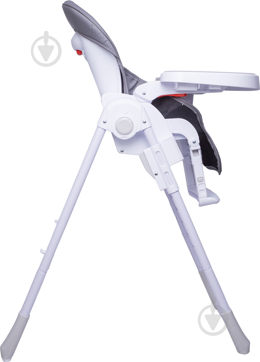 Стульчик для кормления Bugs Studio серый - фото 6