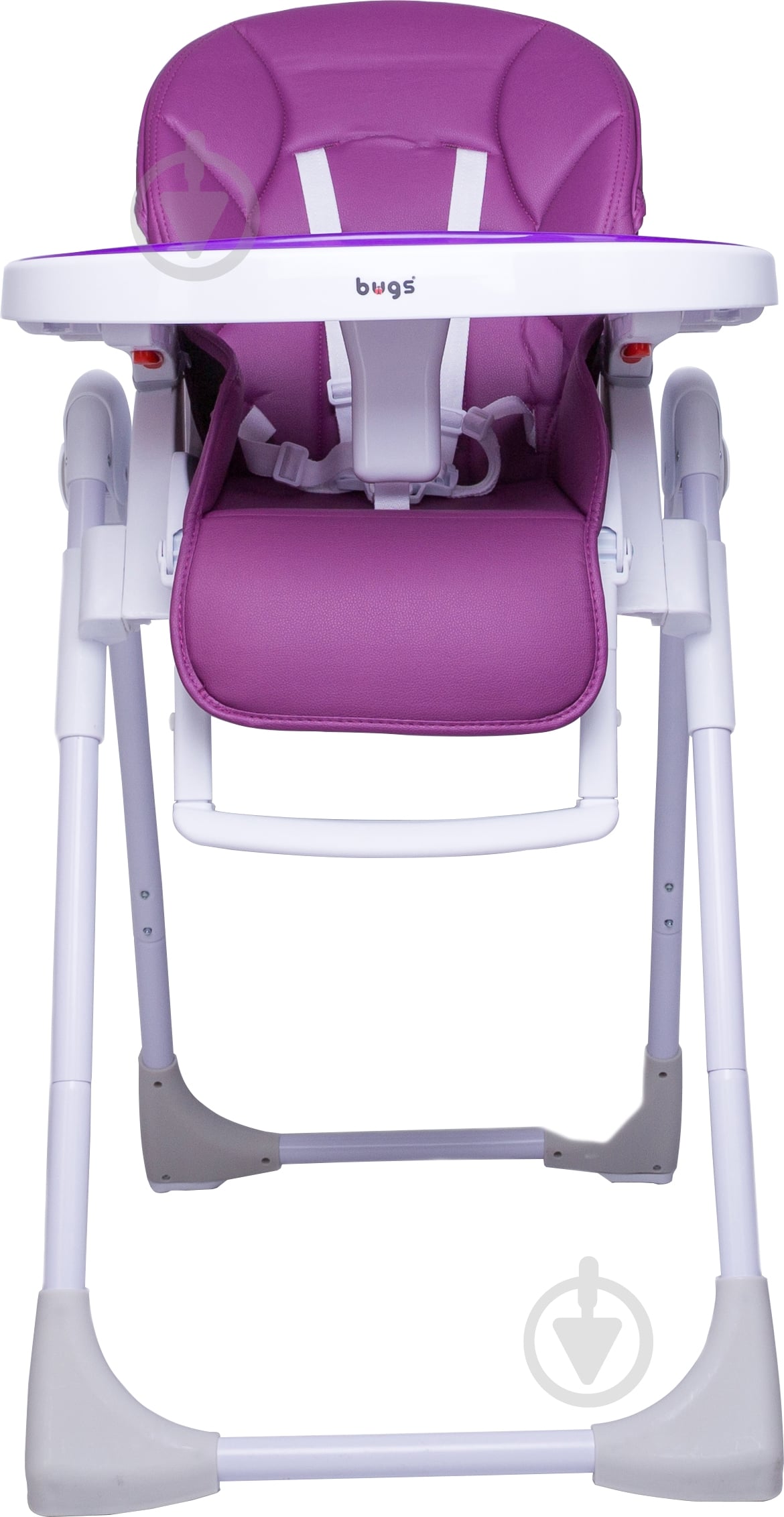 Стульчик для кормления Bugs Studio фиолетовый - фото 1
