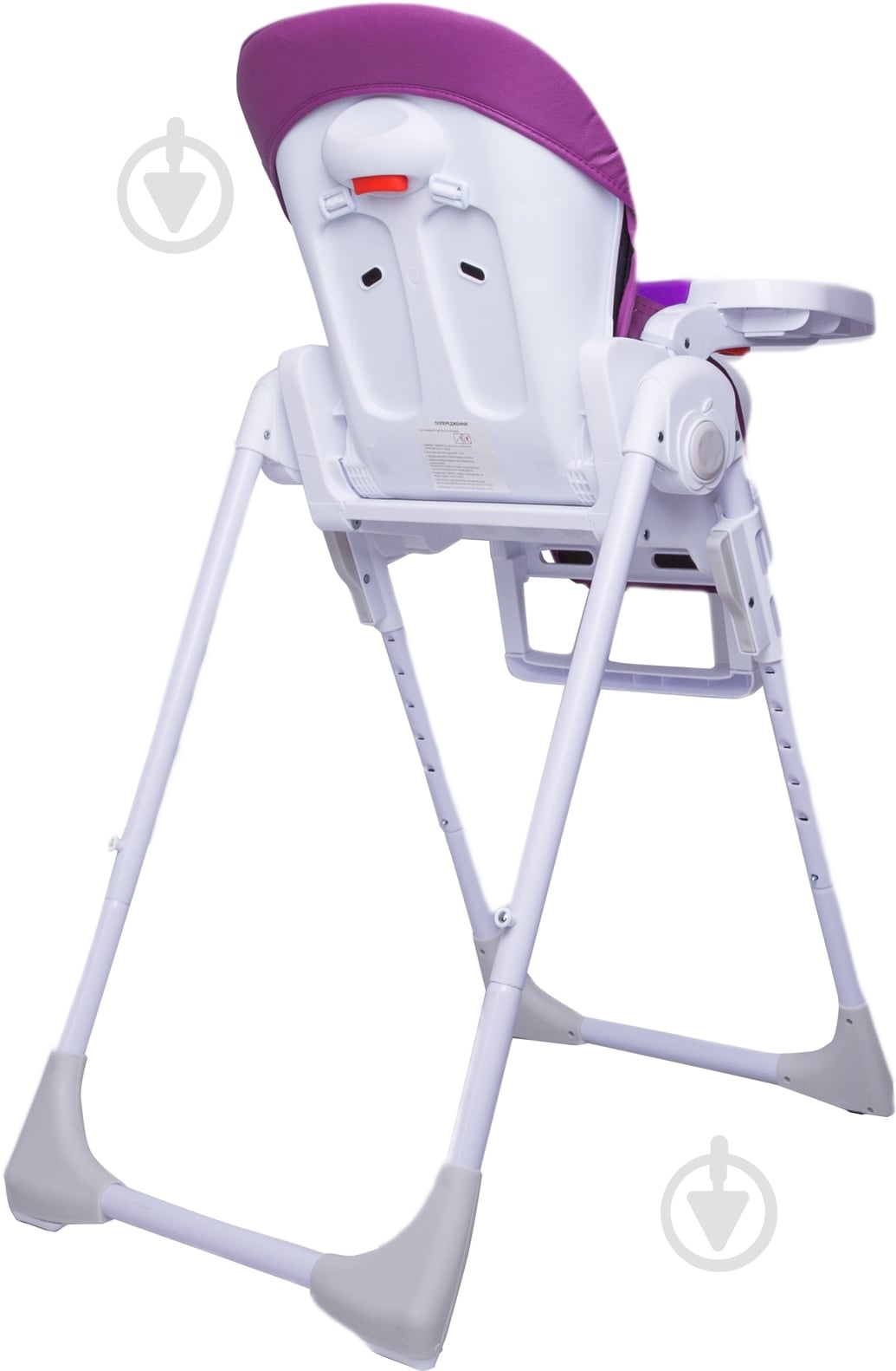 Стульчик для кормления Bugs Studio фиолетовый - фото 5