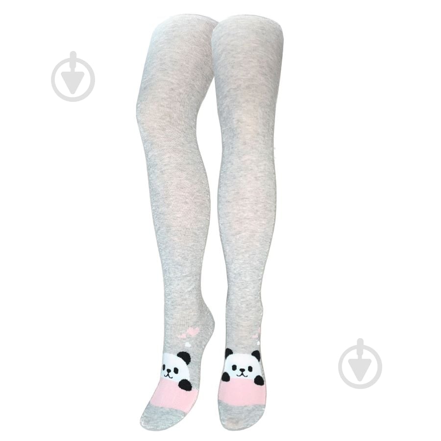 Колготки детские унисекс Легка хода 8238 р.110-120 серый меланж - фото 1