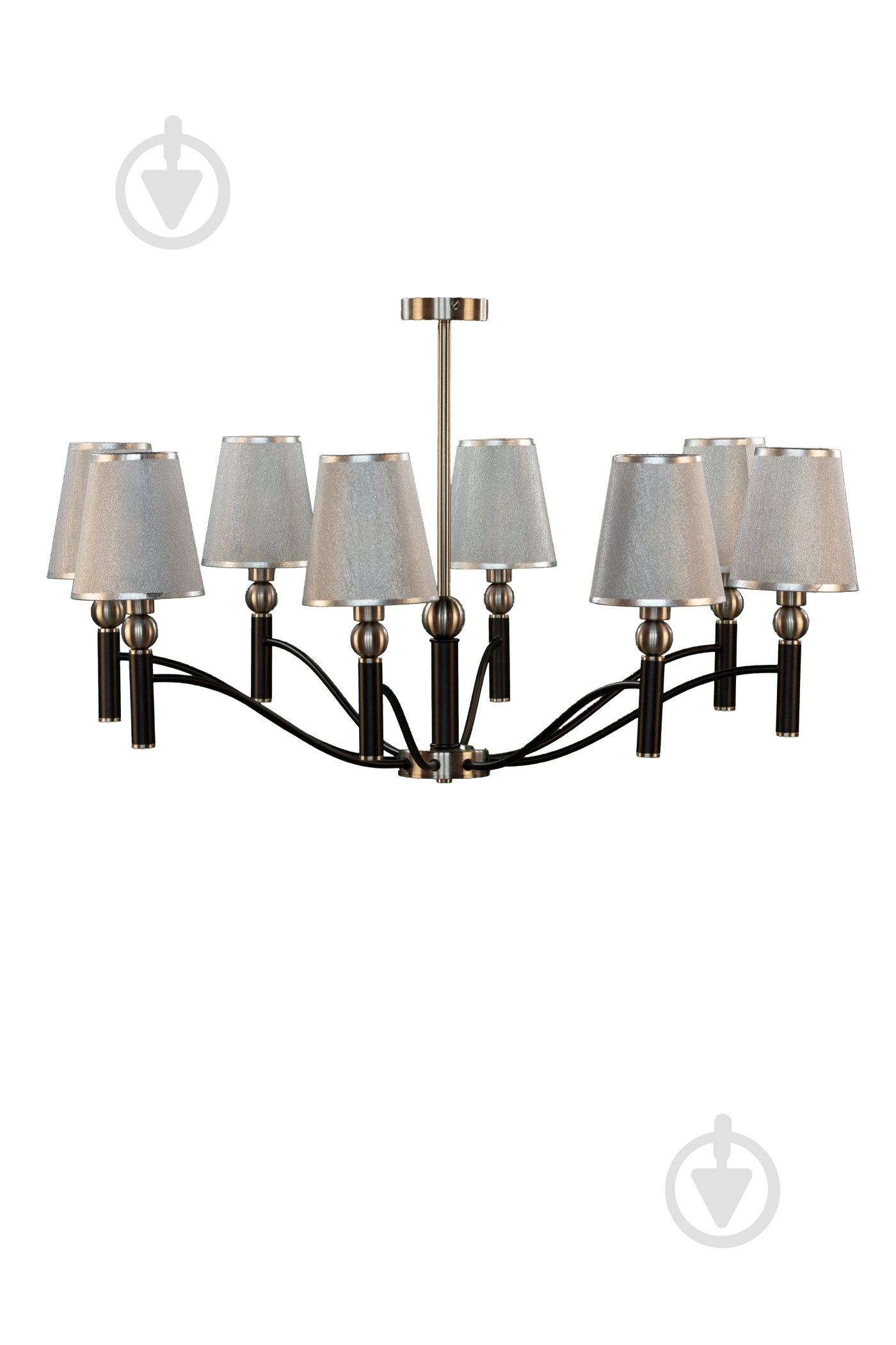 Люстра подвесная Right Selection 5x40 Вт E14 черный RS-471-5-SN-BK - фото 1