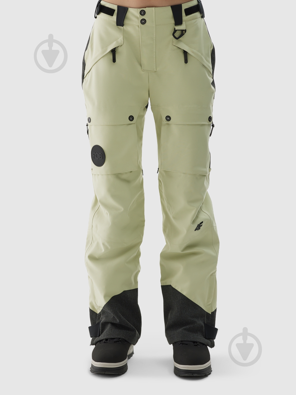 Брюки 4F TROUSERS FNK F701 4FWAW24TFTRF701-44S р. S хаки - фото 1
