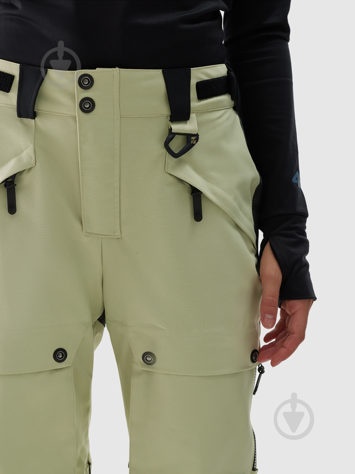 Брюки 4F TROUSERS FNK F701 4FWAW24TFTRF701-44S р. S хаки - фото 3