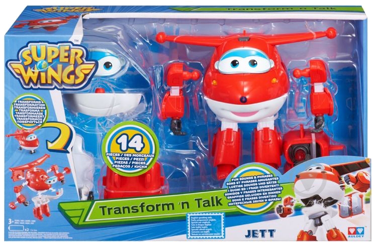 Іграшка-трансформер Super Wings Jett YW710310 - фото 4 Іграшка-трансформер Super Wings Jett YW710310 - фото 4