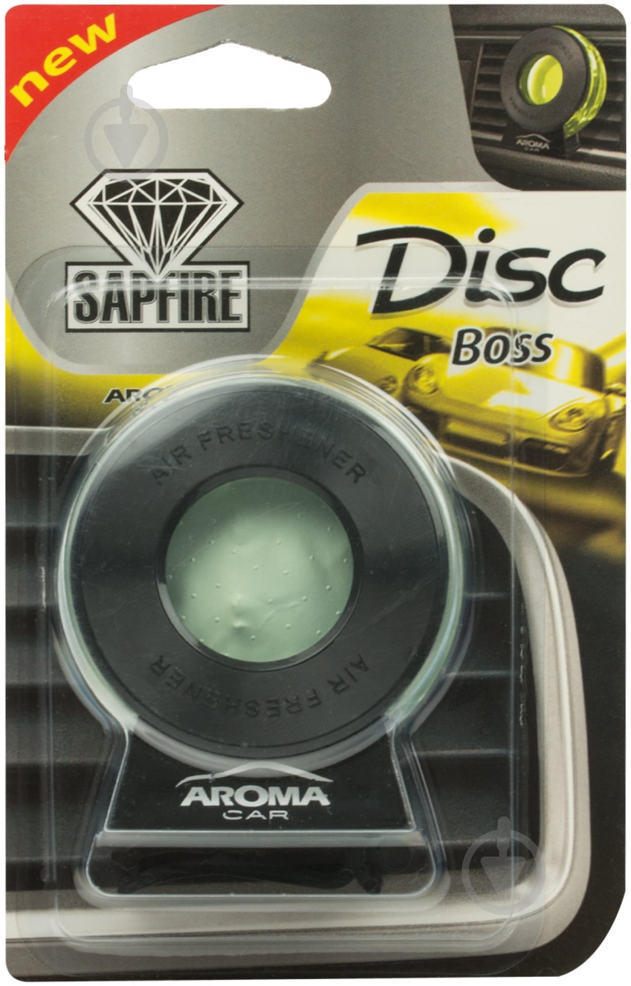 Ароматизатор на дефлектор SAPFIRE Aroma Car Disc boss - фото 1 Ароматизатор на дефлектор SAPFIRE Aroma Car Disc boss - фото 1