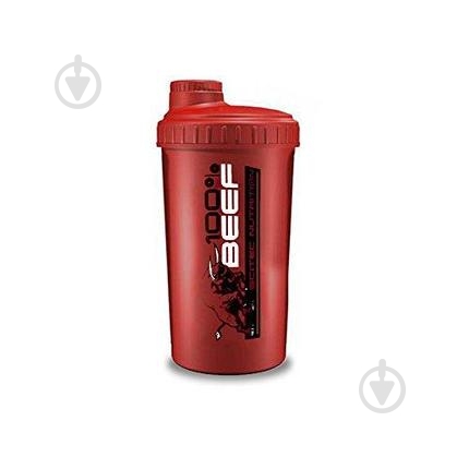 Шейкер Scitec Nutrition Scitec Beef Old красный 700 мл - фото 1