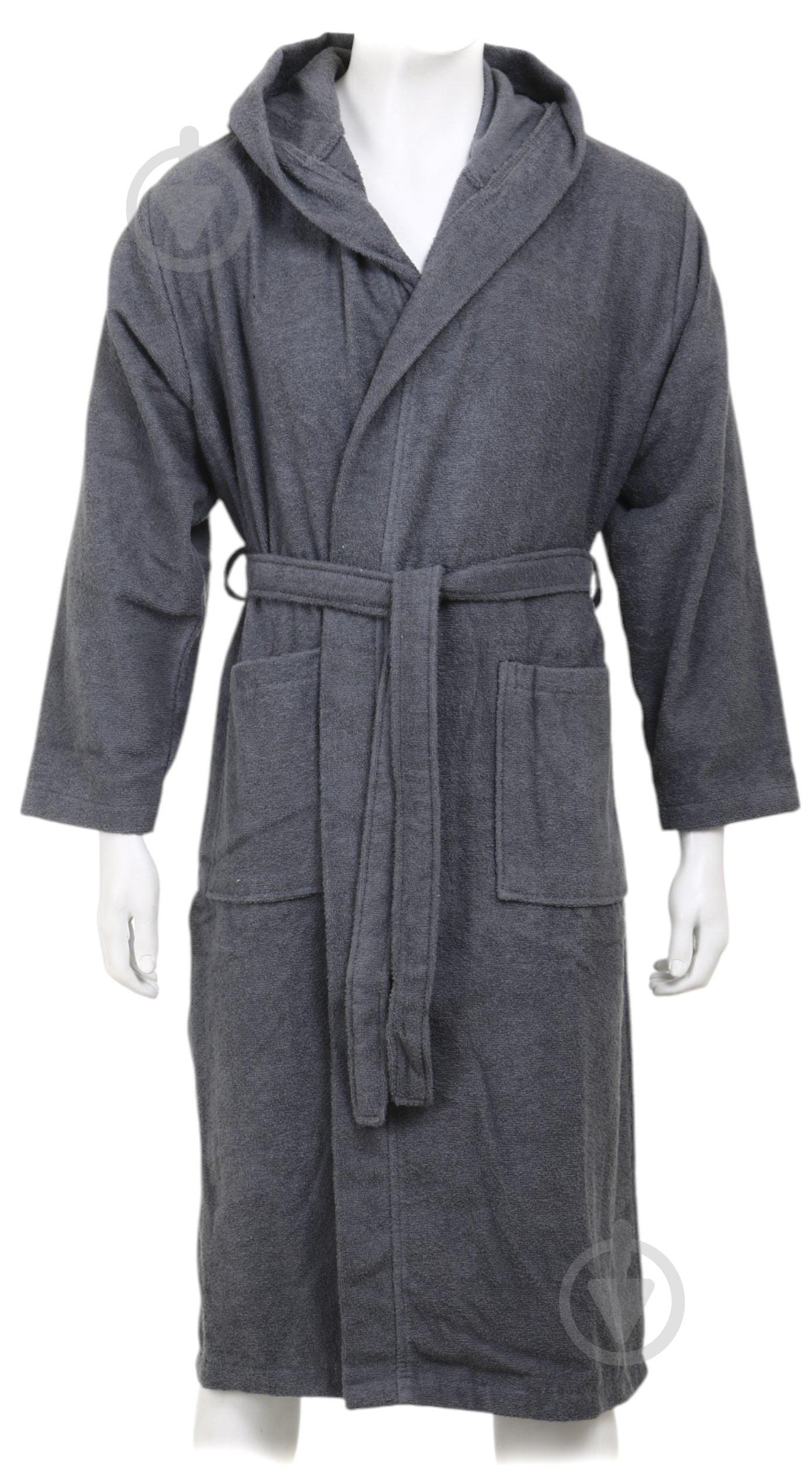 Халат Durutex Safran р. L серый - фото 1