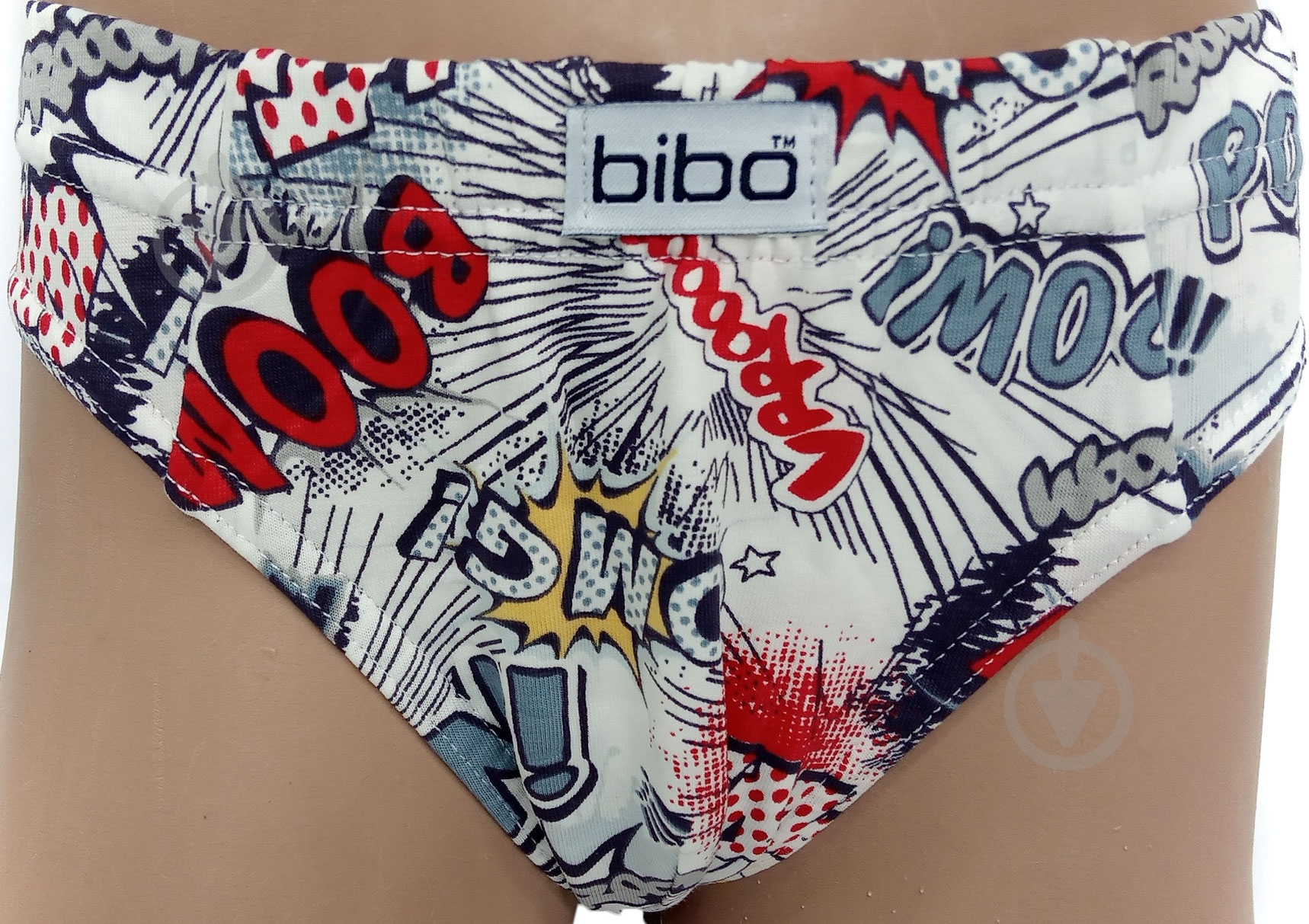 Труси для хлопчика Bibo 21031 р.152 білий із червоним - фото 1 Труси для хлопчика Bibo 21031 р.152 білий із червоним - фото 1
