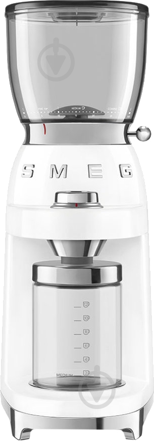 Кофемолка Smeg CGF01WHEU - фото 1