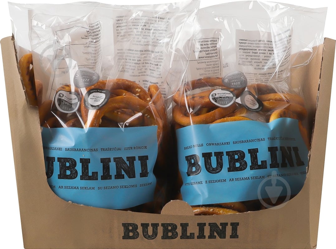 Сушка Бублины с кунжутом 375 г - фото 2 Сушка Бублины с кунжутом 375 г - фото 2