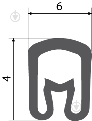 Маркер кабельный Аско-Укрем EC-0 - A желтый - фото 5