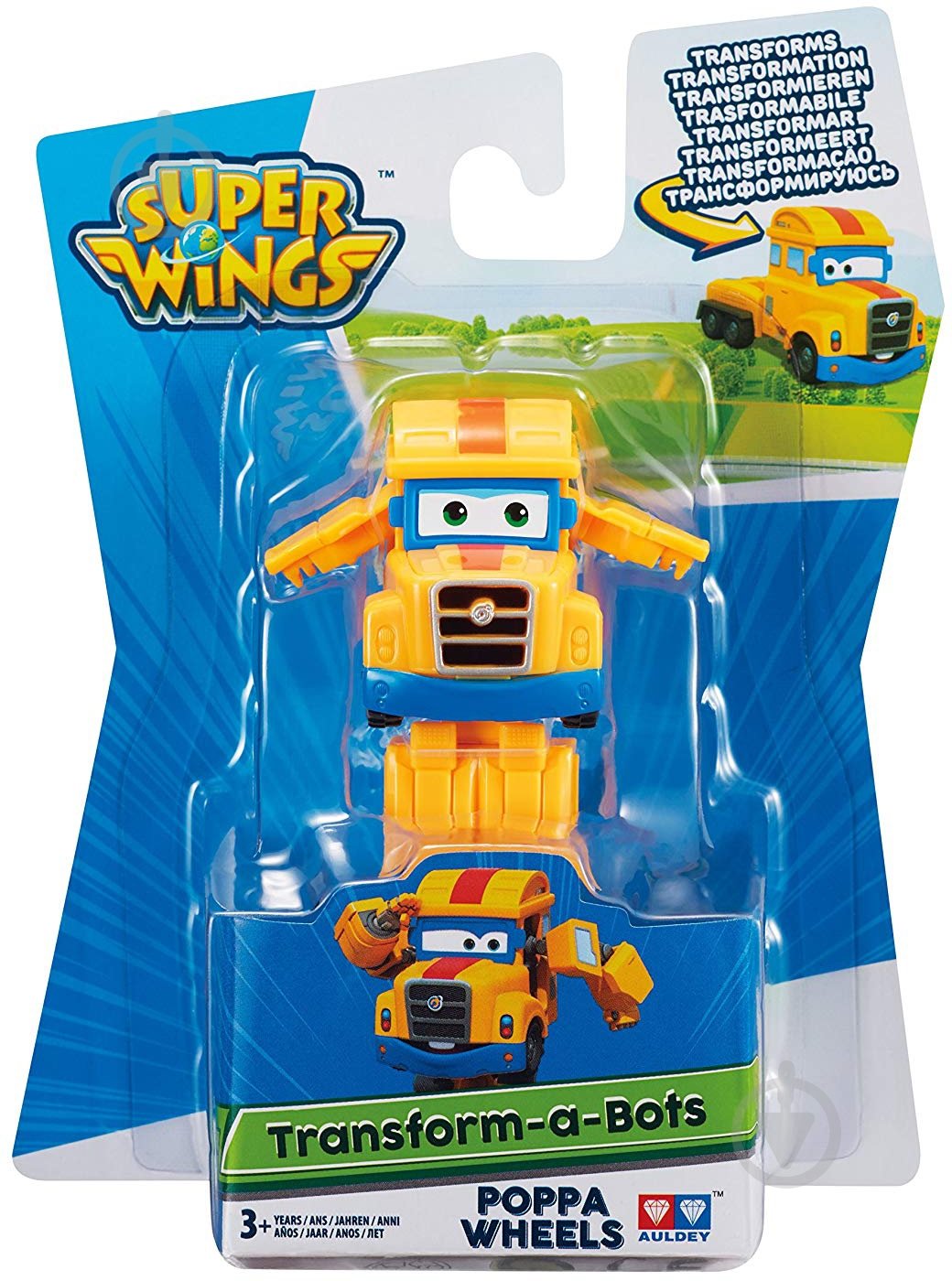 Игрушка-трансформер Super Wings Poppa Whell EU720025 - фото 4 Игрушка-трансформер Super Wings Poppa Whell EU720025 - фото 4