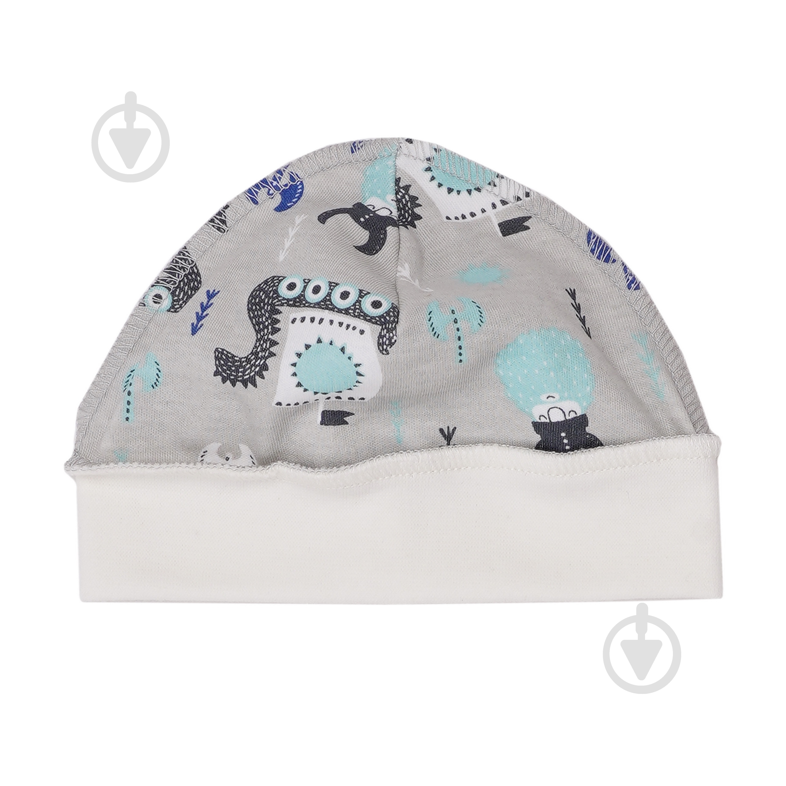 Шапочка ТМ Софія Вікінги р.40 сірий 293140 - фото 1