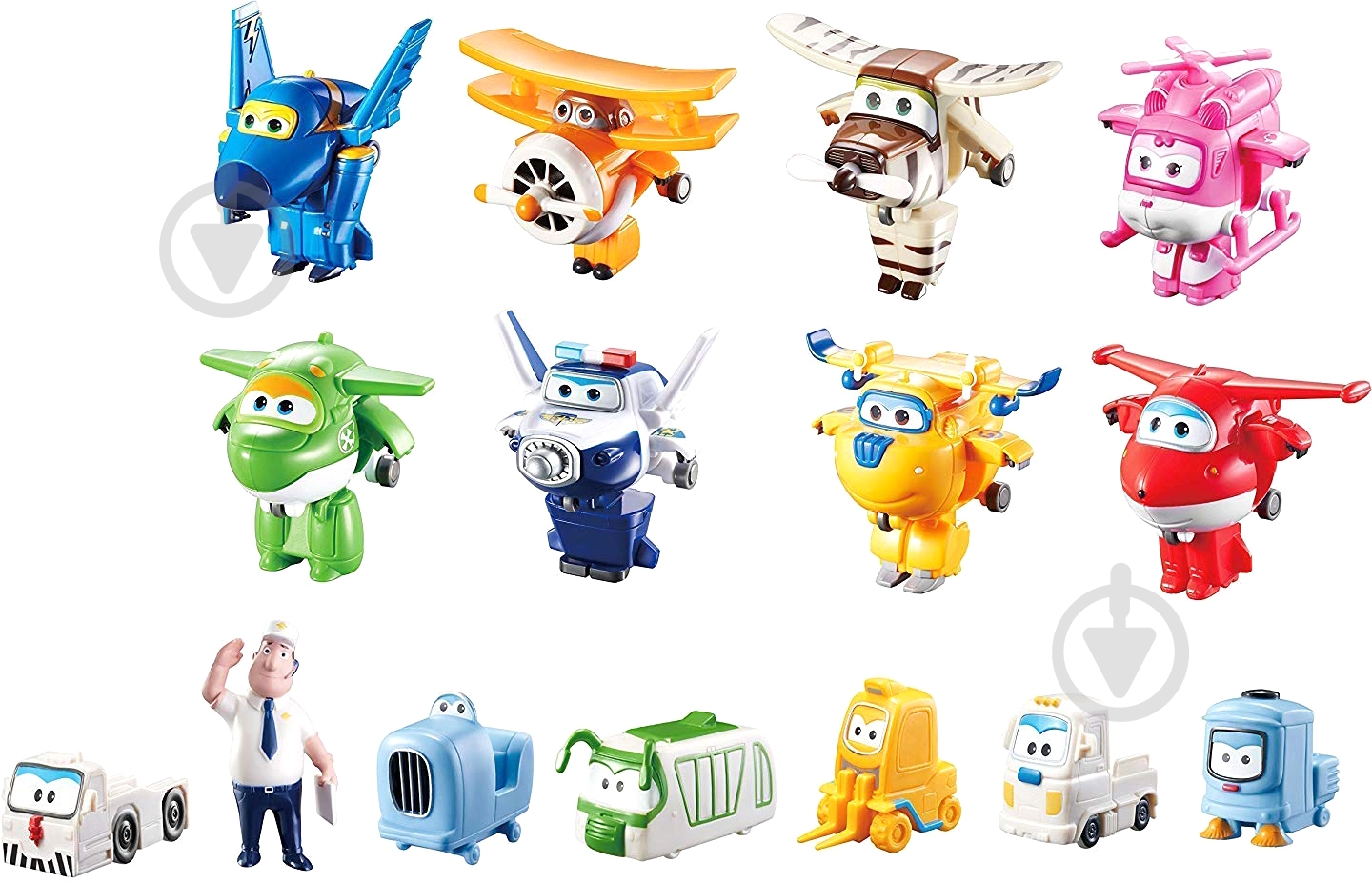Y*I様 【国内未発売・海外限定】WINGS Blu-ray Collectio ᐉ Ігровий набір Super Wings World Airport Crew YW710640 • Краща