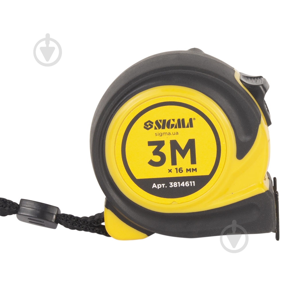 Рулетка Sigma Compact 3814611 3 м x 16 мм - фото 3