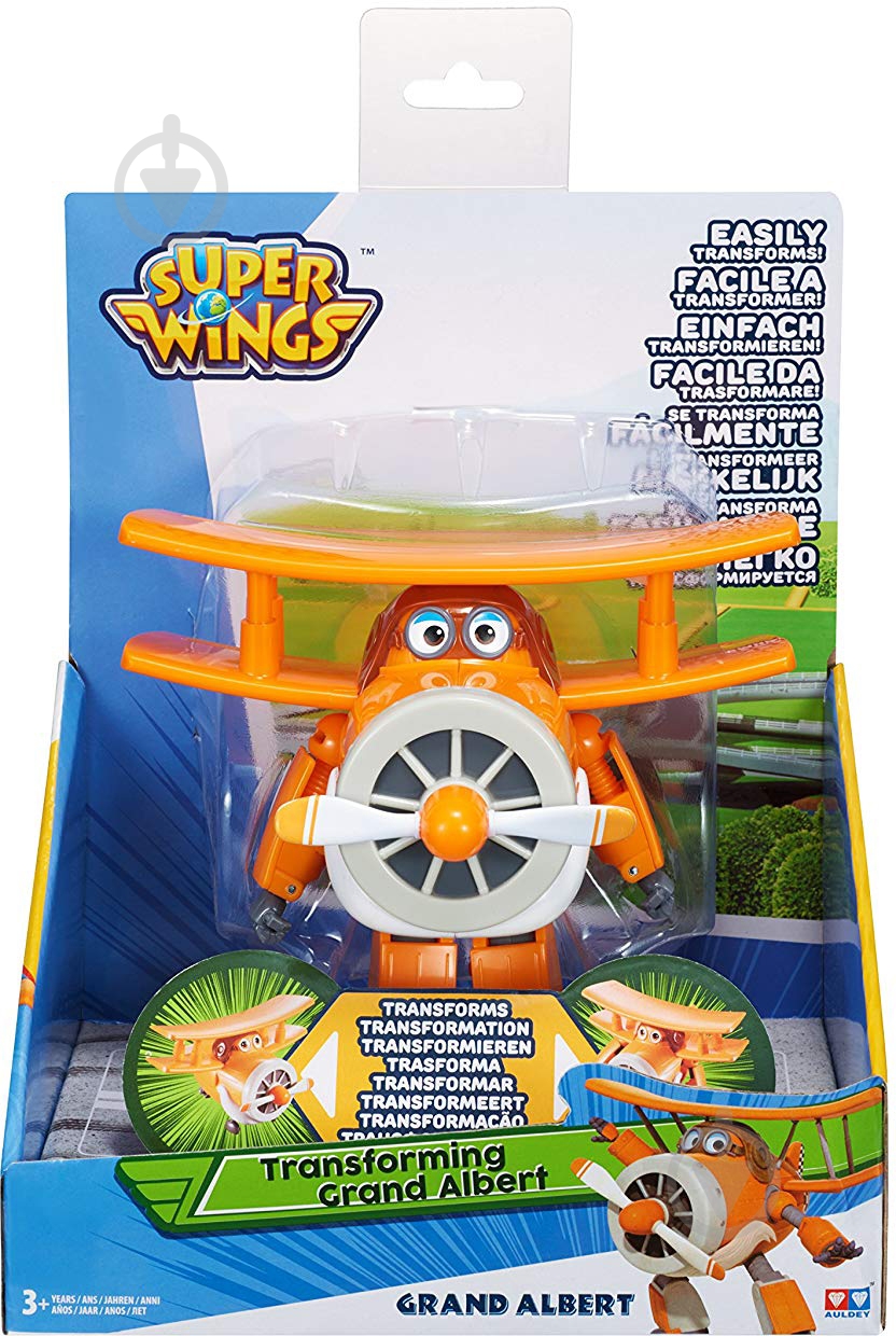 Игрушка-трансформер Super Wings Grand Albert YW710260 - фото 3 Игрушка-трансформер Super Wings Grand Albert YW710260 - фото 3