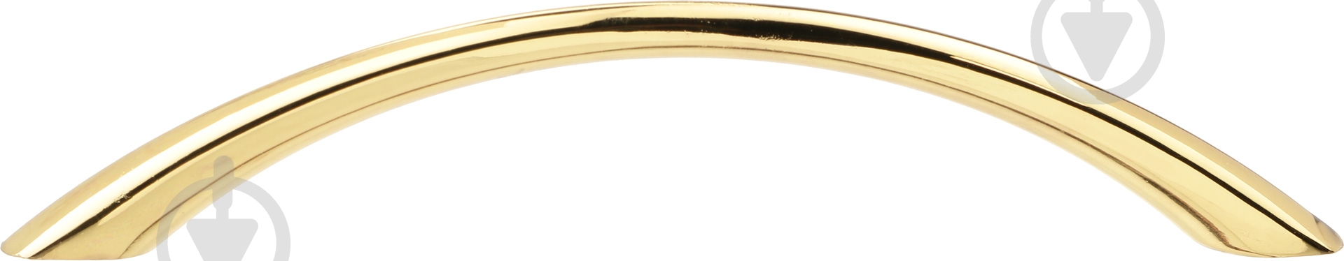 Мебельная ручка скоба L102 96 мм L102-96 BRASS латунь - фото 1