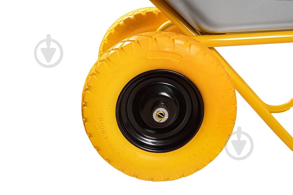 Тачка садовая Budmonster 100 л 200 кг (01-010ПУ) - фото 2 Тачка садовая Budmonster 100 л 200 кг (01-010ПУ) - фото 2