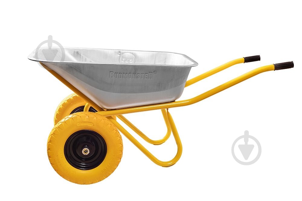 Тачка садовая Budmonster 100 л 200 кг (01-010ПУ) - фото 3 Тачка садовая Budmonster 100 л 200 кг (01-010ПУ) - фото 3