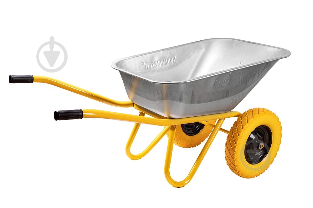 Тачка садовая Budmonster 100 л 200 кг (01-010ПУ) - фото 5 Тачка садовая Budmonster 100 л 200 кг (01-010ПУ) - фото 5