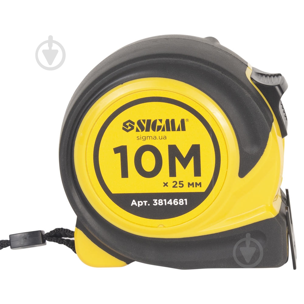 Рулетка Sigma Compact 3814681 10 м x 25 мм - фото 3