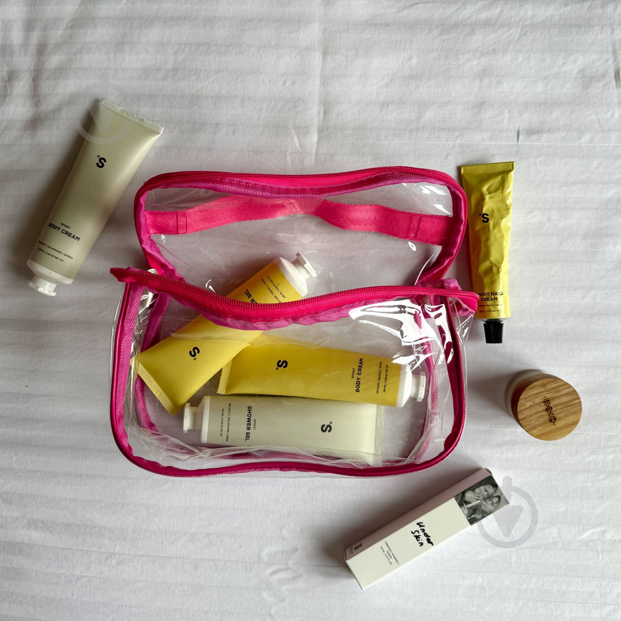 Косметичка Organize Washbag S рожева - фото 5