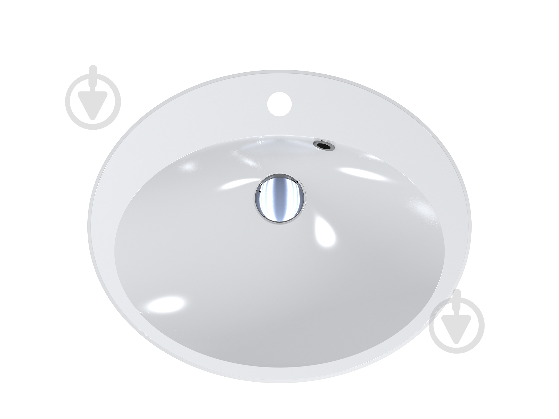 Умывальник Miraggio Devon белый - фото 3