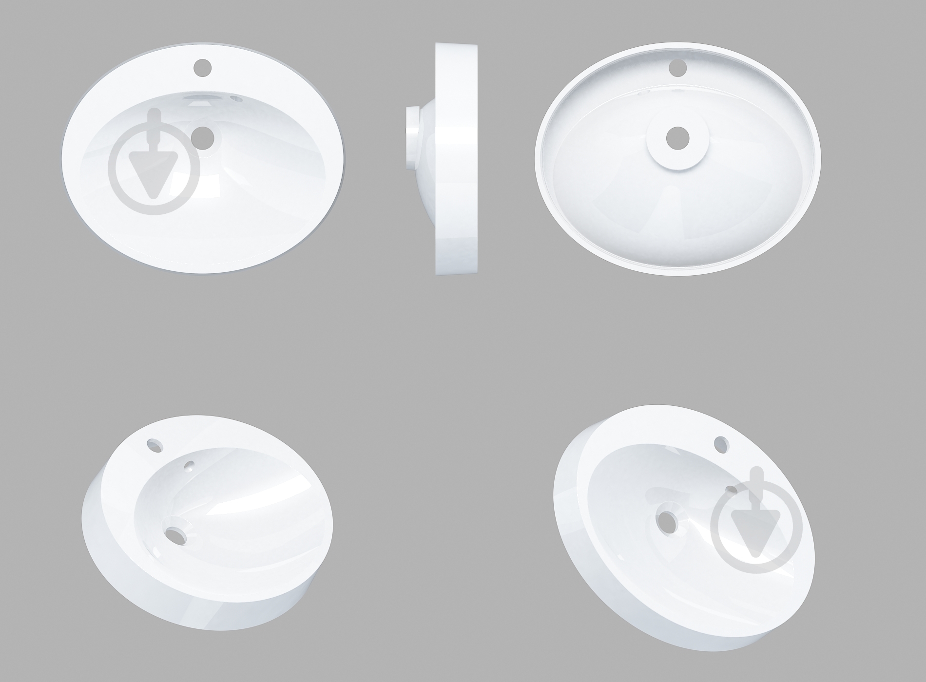 Умывальник Miraggio Devon белый - фото 6