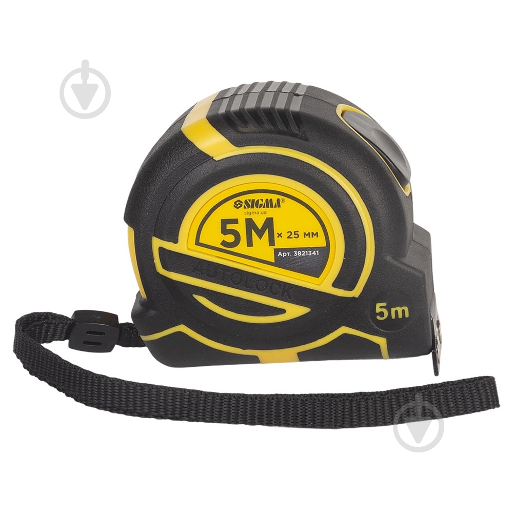 Рулетка Sigma ClickLock 3821341 5 м x 25 мм - фото 3 Рулетка Sigma ClickLock 3821341 5 м x 25 мм - фото 3