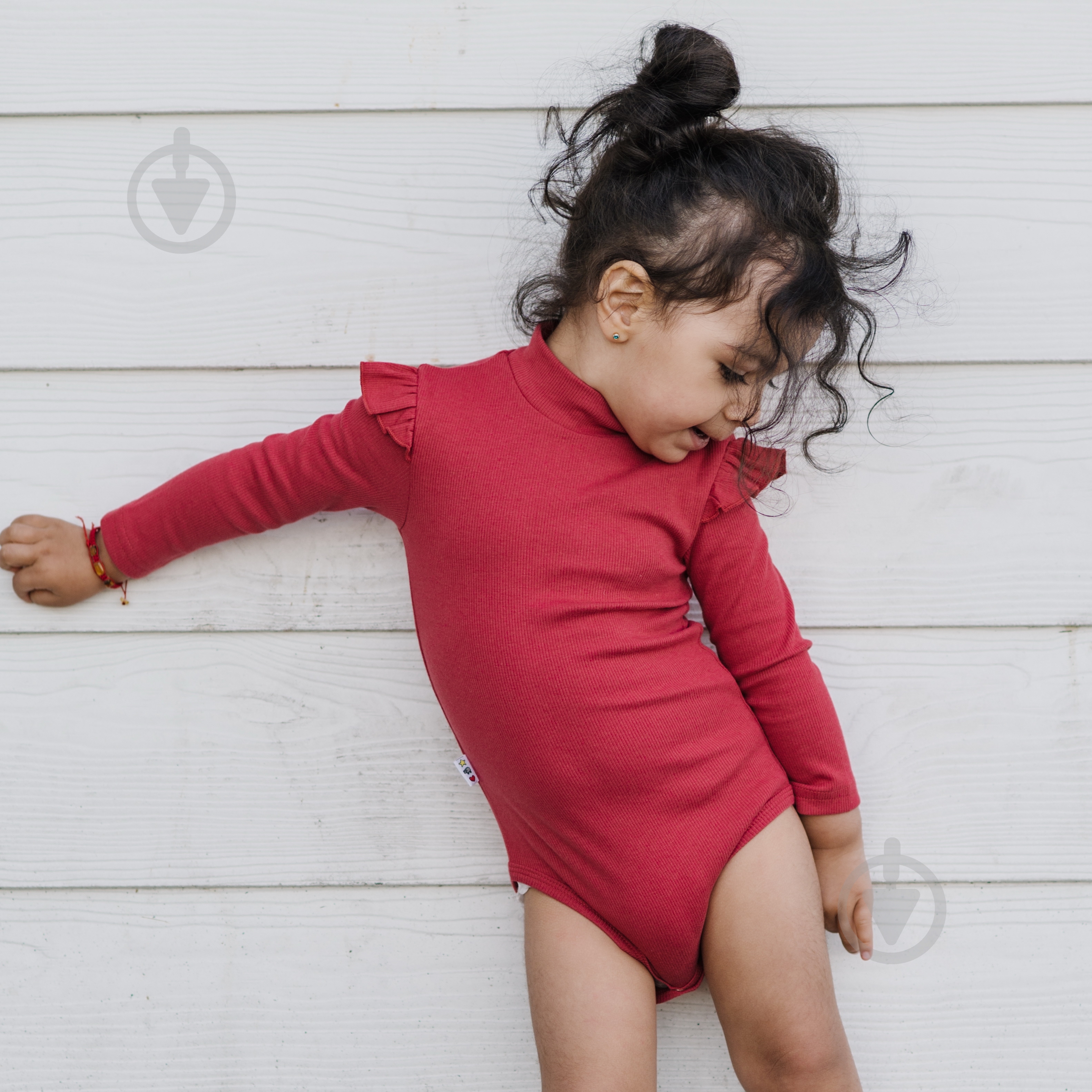 Боди-гольф для девочки ТМ Софія р.80 бордовый 331480 - фото 1