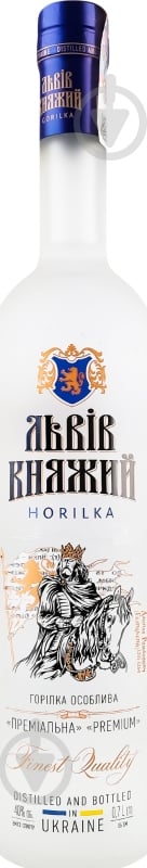 Водка Львів Княжий Premium 0,7 л 40% 0,7 л - фото 1 Водка Львів Княжий Premium 0,7 л 40% 0,7 л - фото 1