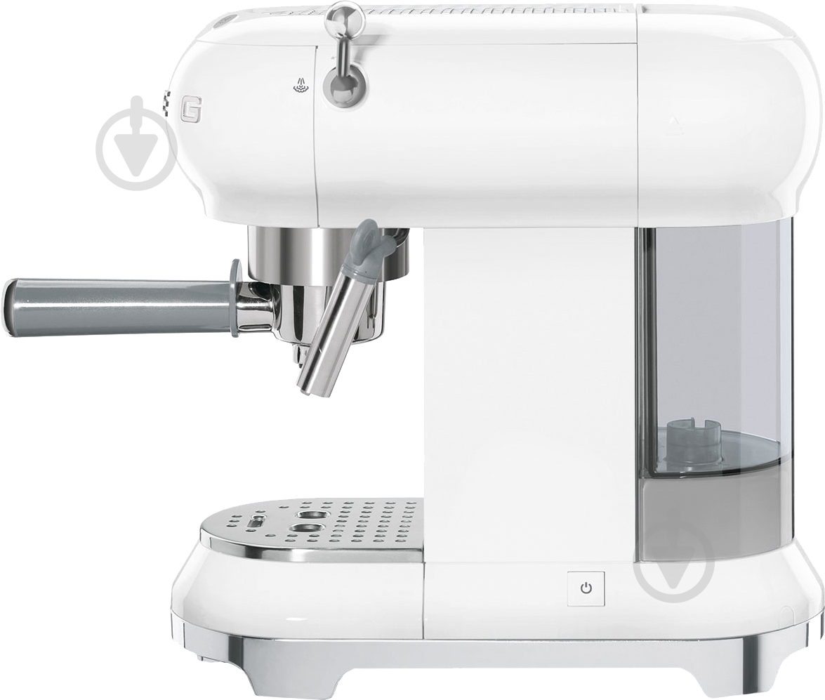 Кофеварка рожковая Smeg ECF01WHEU - фото 4