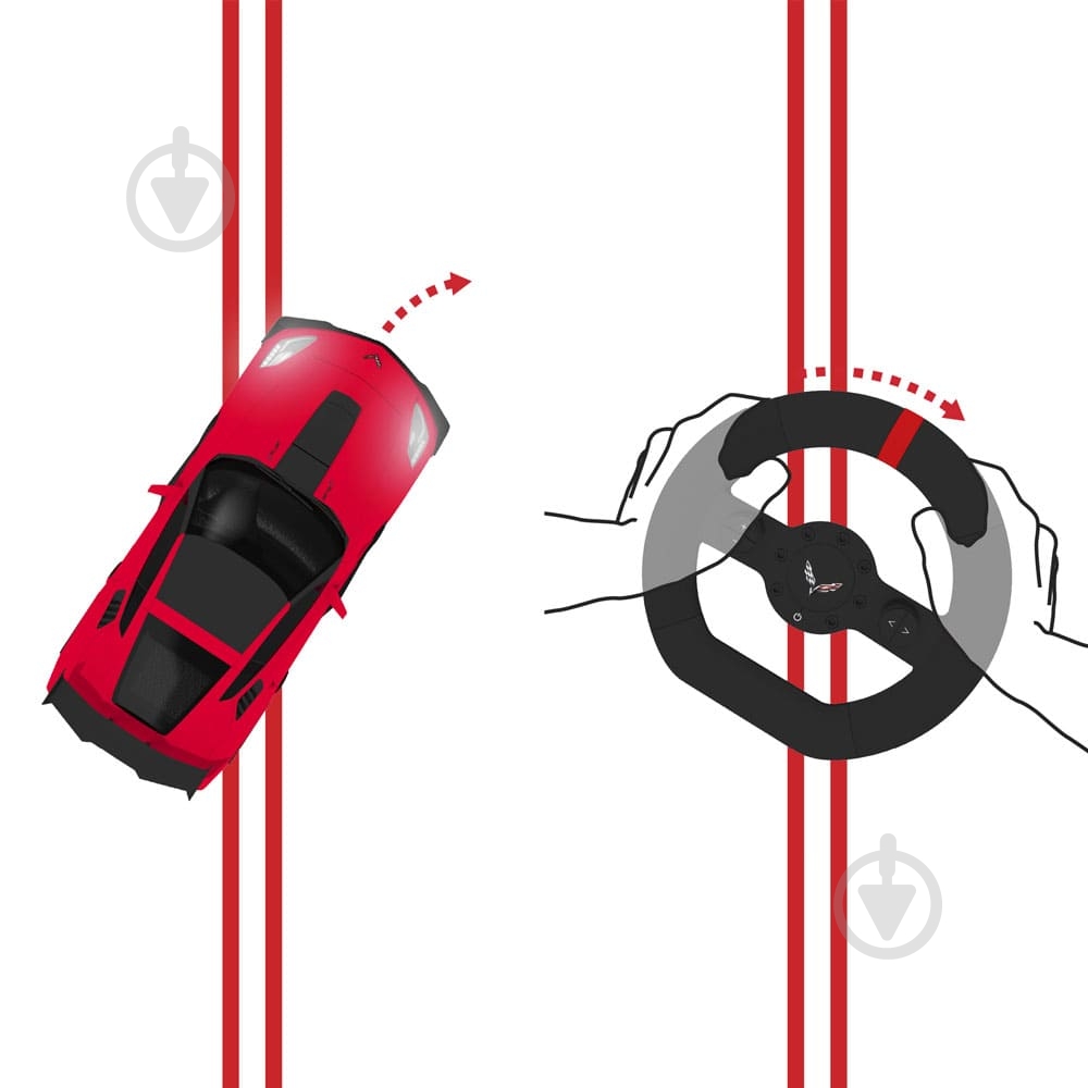 Автомобиль на радиоуправлении SHARPER IMAGE CORVETTE ZR1 1:16 1212016951 - фото 8 Автомобиль на радиоуправлении SHARPER IMAGE CORVETTE ZR1 1:16 1212016951 - фото 8