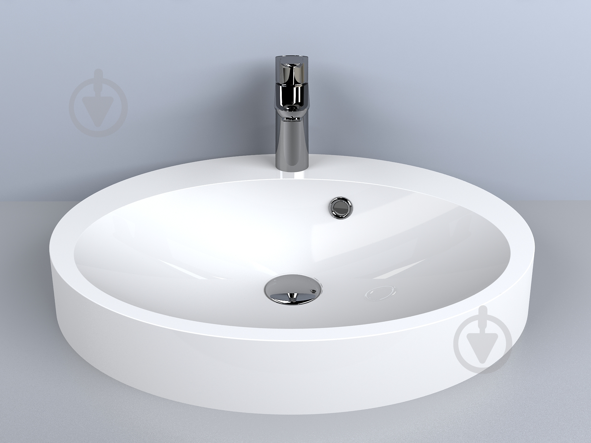 Умивальник Miraggio Devon (Matte) білий матовий - фото 5