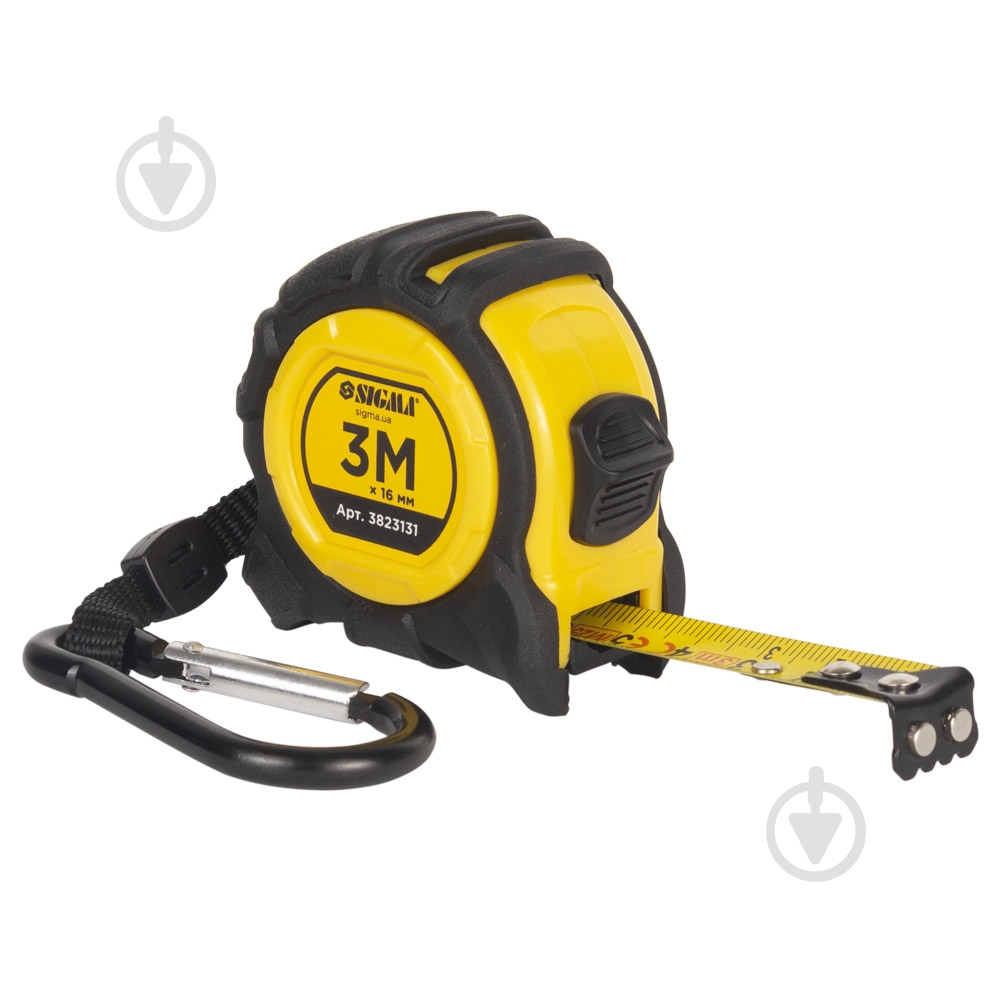 Рулетка Sigma Advanced 3823131 3 м x 16 мм - фото 1 Рулетка Sigma Advanced 3823131 3 м x 16 мм - фото 1