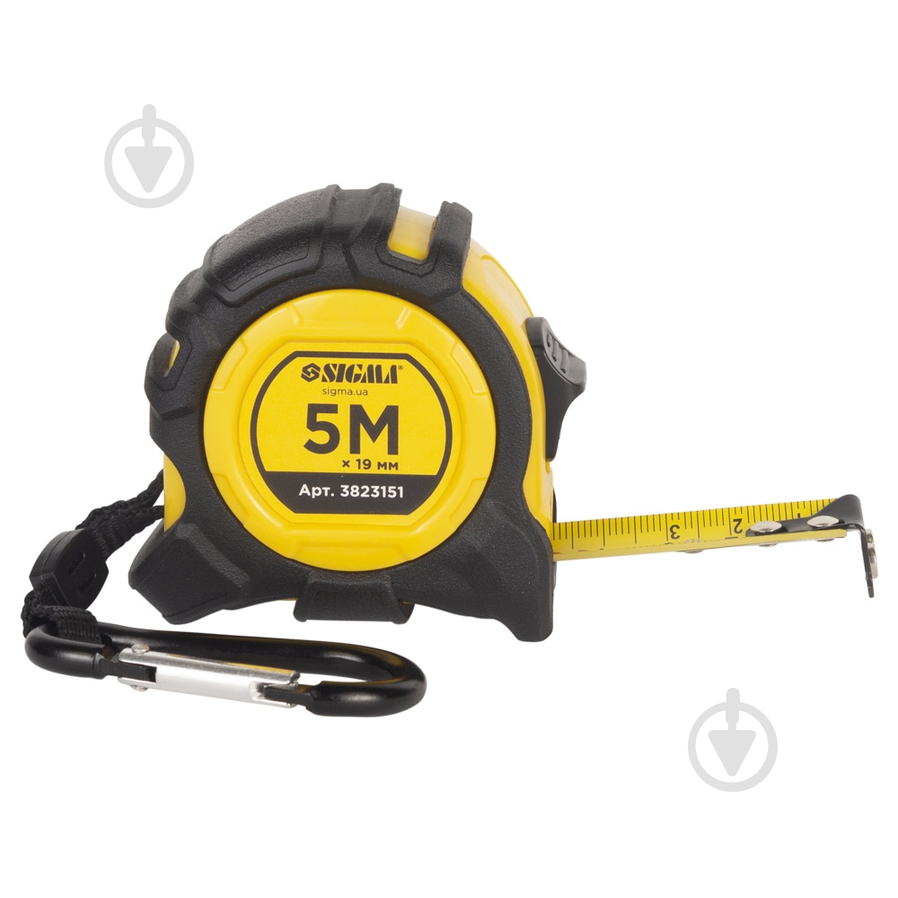 Рулетка Sigma Advanced 3823151 5 м x 19 мм - фото 2