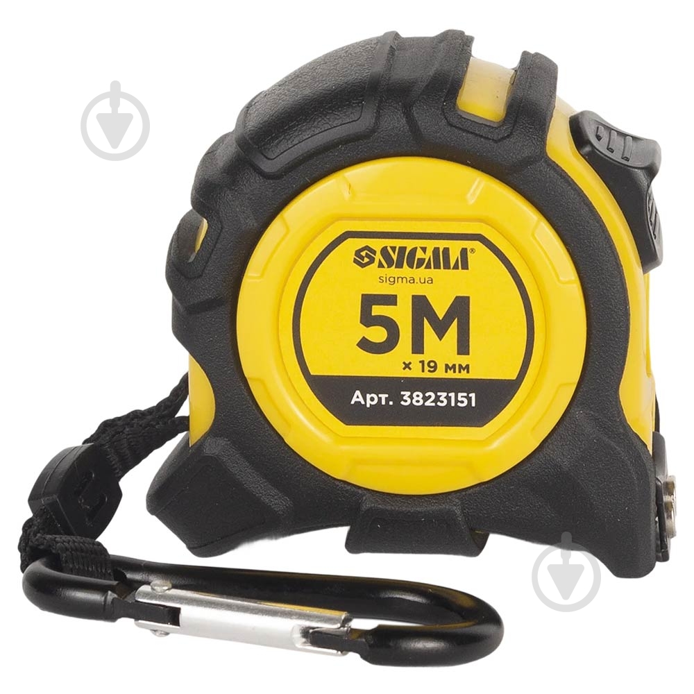 Рулетка Sigma Advanced 3823151 5 м x 19 мм - фото 3