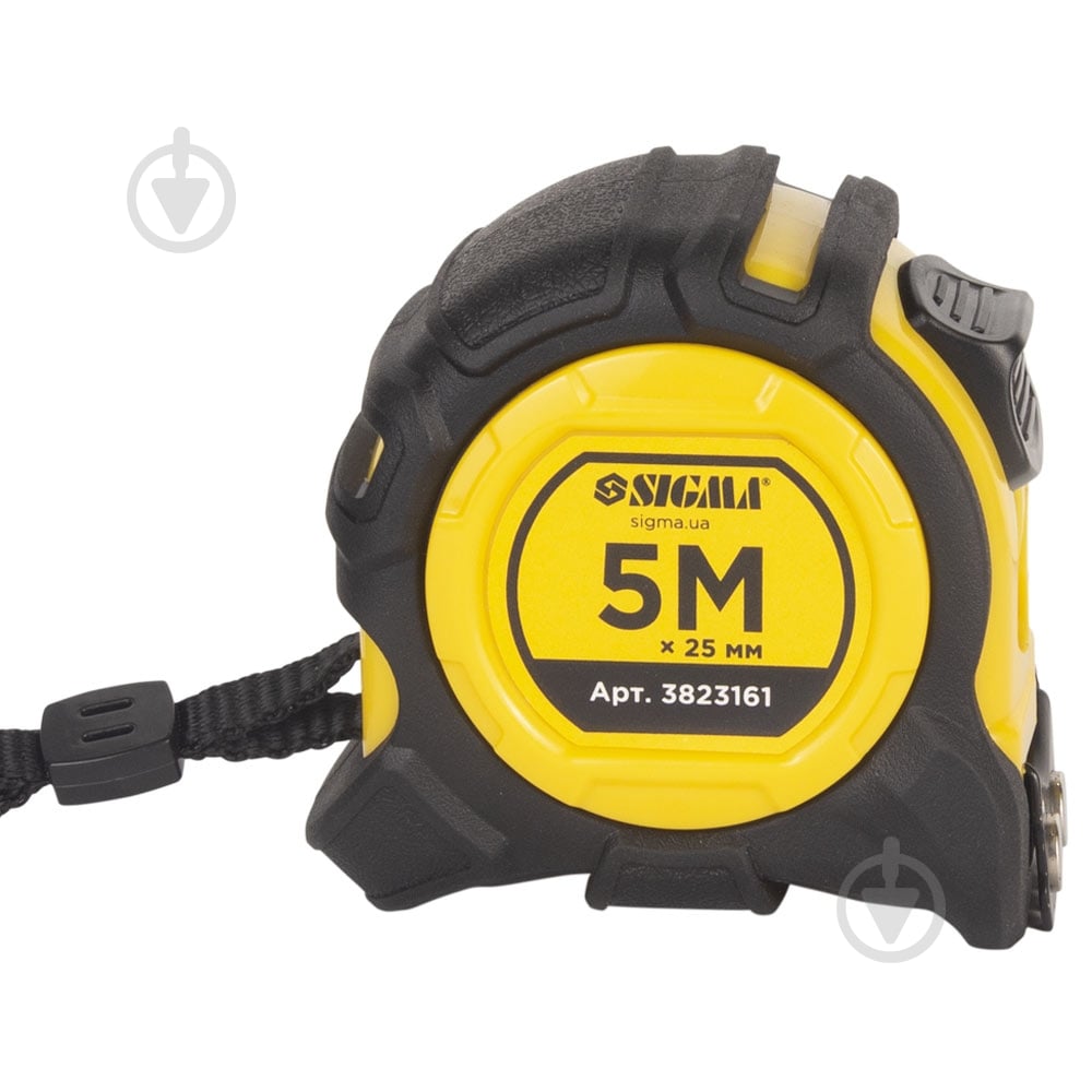 Рулетка Sigma Advanced 3823161 5 м x 25 мм - фото 5