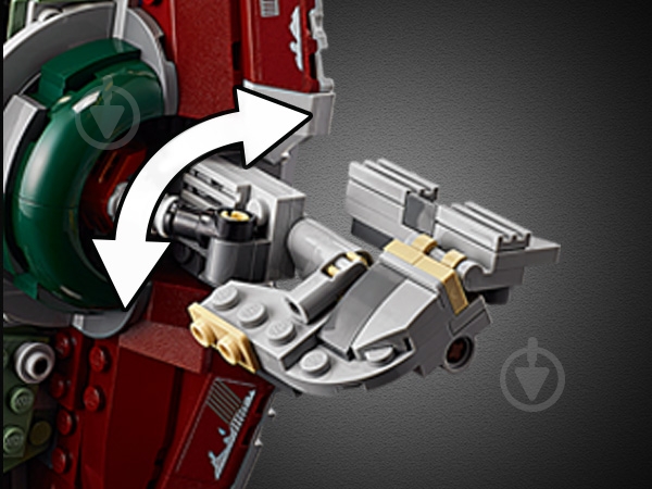 Конструктор LEGO Star Wars Звездолет Бобы Фетта 75312 - фото 6