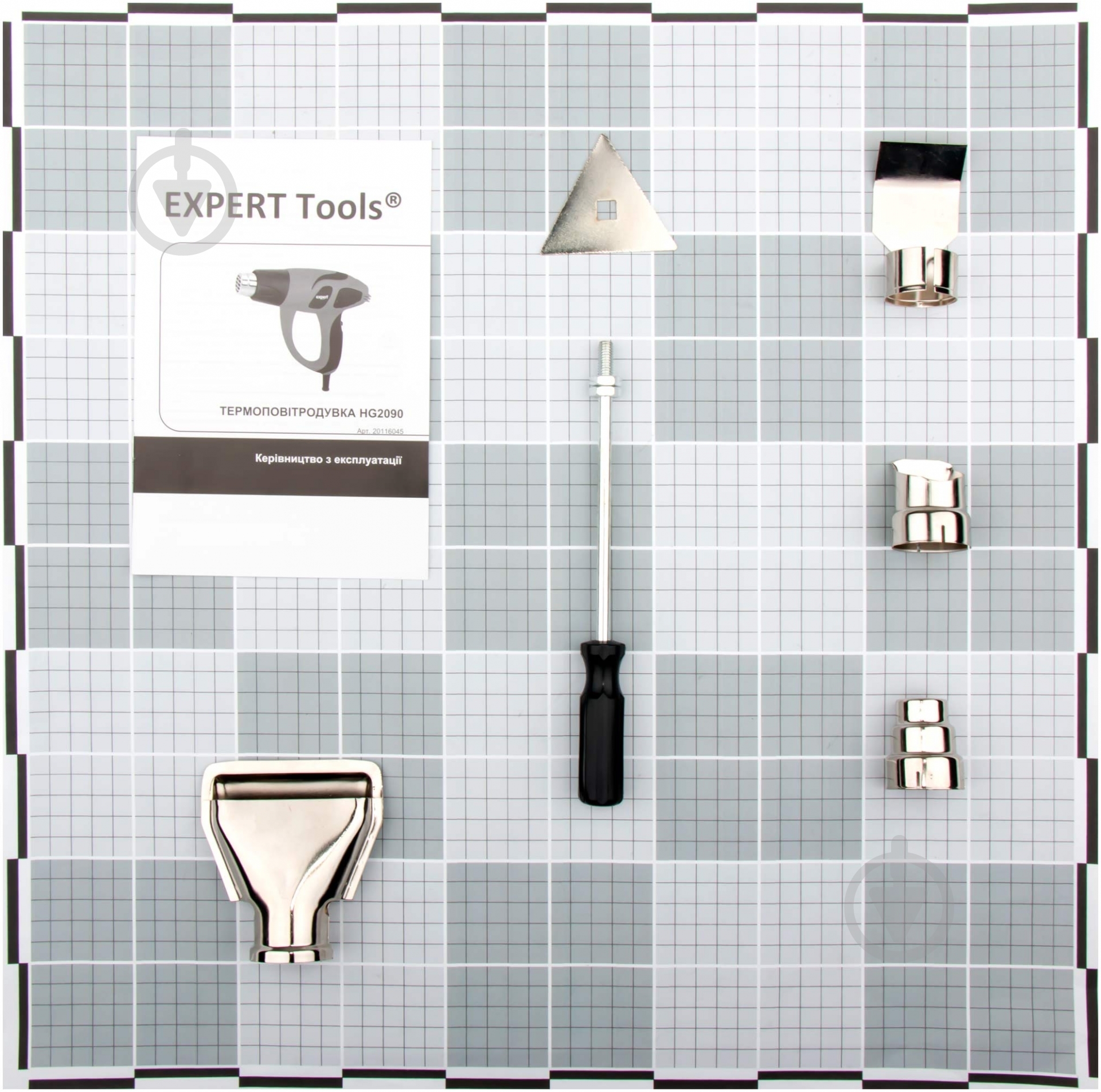 Фен будівельний Expert Tools HG2090 20116045 - фото 3 Фен будівельний Expert Tools HG2090 20116045 - фото 3